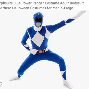Blue Power Ranger Morph suit Men’s XL
